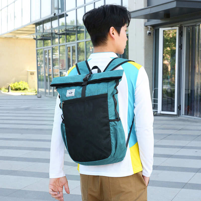 跨境批发户外折叠背包多功能轻便手拿包防水登山包旅行包大容量包