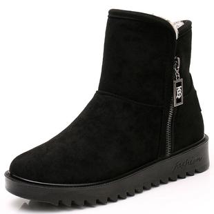 2240靴冬季 里绒厚式 女雪地靴新款 棉鞋 底保暖棉短靴 老北京布鞋 正品