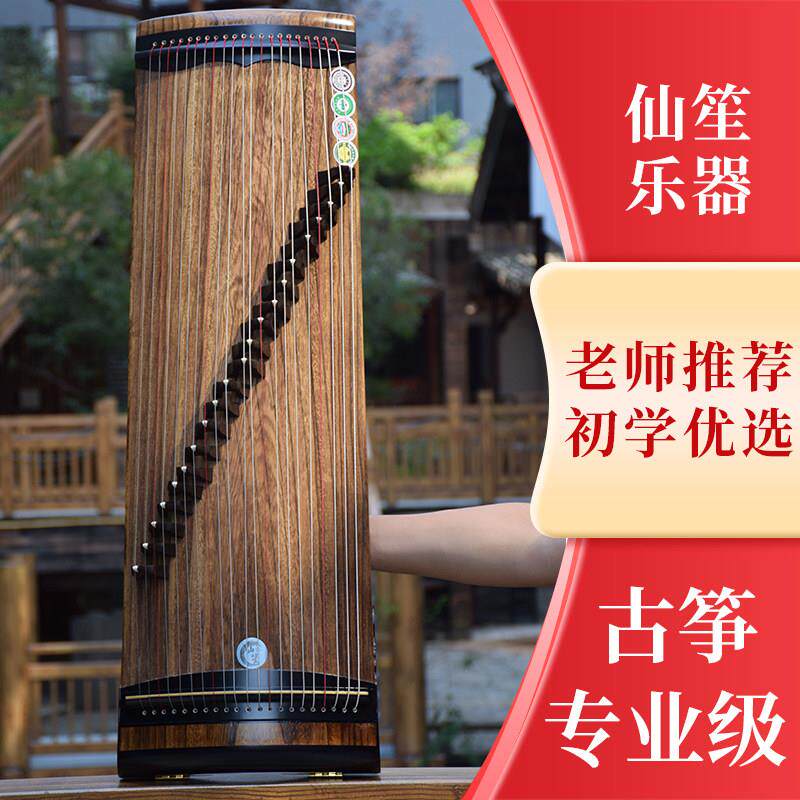 古筝小挖筝可携式初学检定考试专业演奏十级古筝琴21弦半筝儿童小