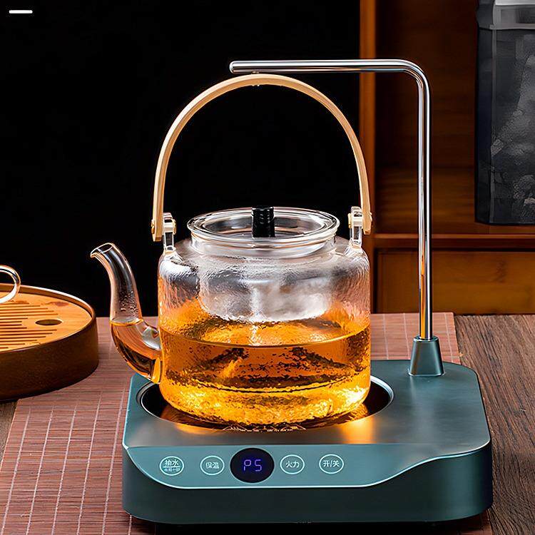 自动上水电陶炉煮茶器一体烧水壶泡茶电热茶炉抽水电磁炉家用茶具