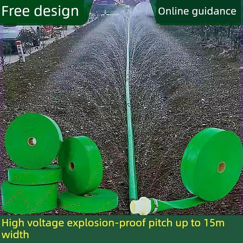 聚合物编织农业水带微喷水带高压灌溉水带1.0英寸-3英寸