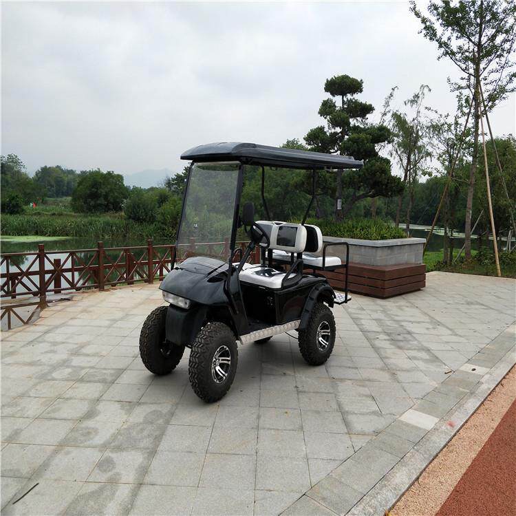 低速油电两用全地形越野款汽动助力单缸水冷汽油机燃油高尔夫球车