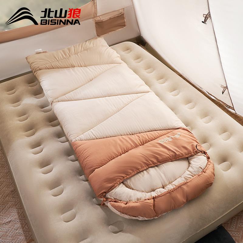 睡袋成人户外露营四季通用款便携式办公室午休双人被子两用