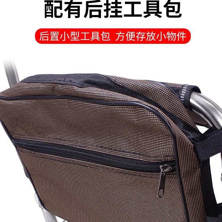 不锈钢桥钓椅加厚折叠钓鱼椅可升降桥筏椅便携高脚凳桥上桥钓鱼凳