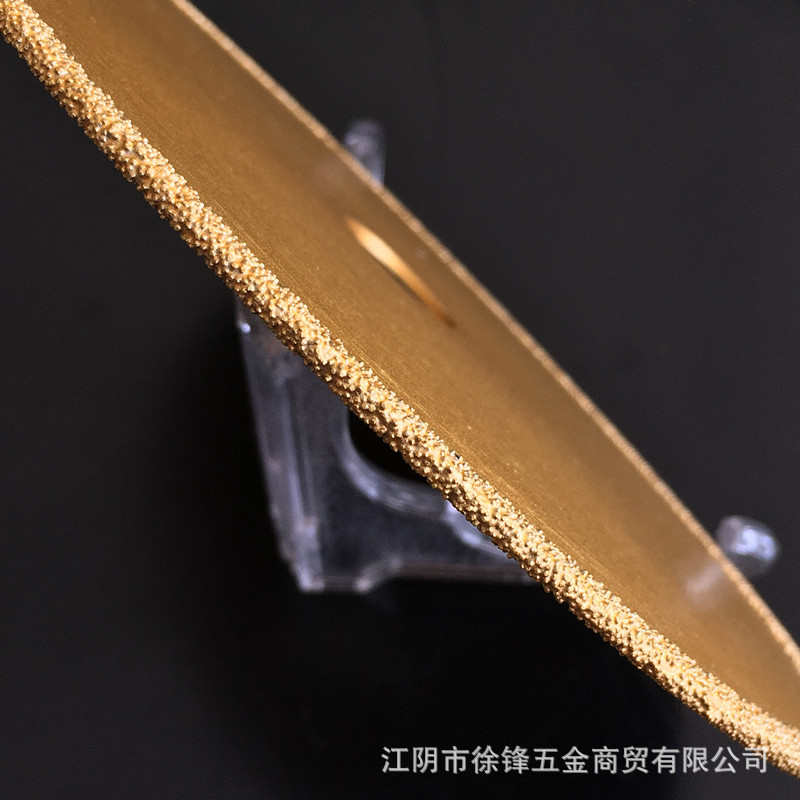 新品切磨片铸铁磨片钎焊金刚石合金锯片无牙切磨直径180毫米
