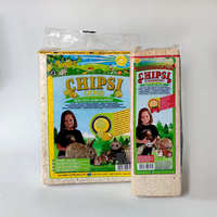 CHIPSI翠思小寵蛇龍貓兔豚鼠倉(cāng)鼠木屑?jí)|材60L木碎木粒木絲墊料尿