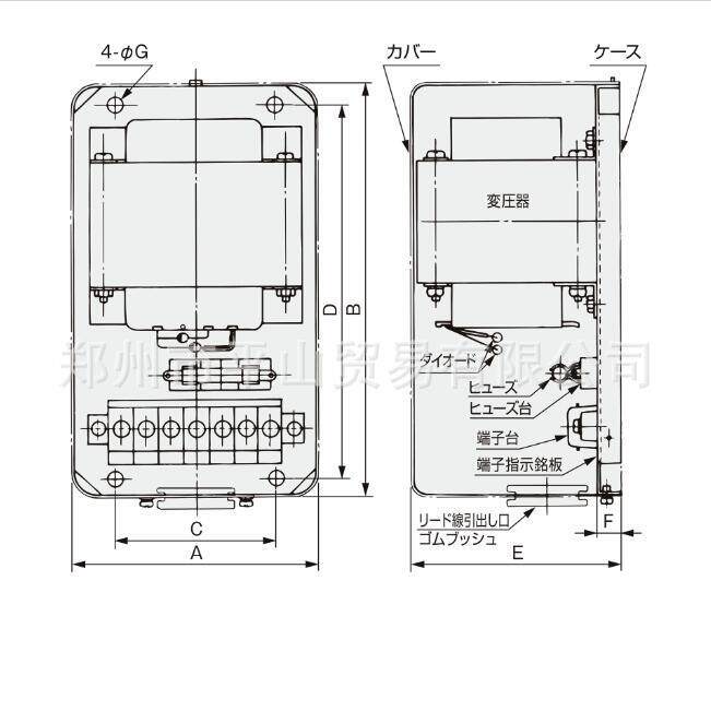 SINFONIA新光 DMP形電源箱 变压器 DMP-200/24
