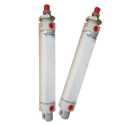 CHELIC铝管气缸FDA20-300气立可圆筒气缸FDA30-300-K双轴气缸FDAD