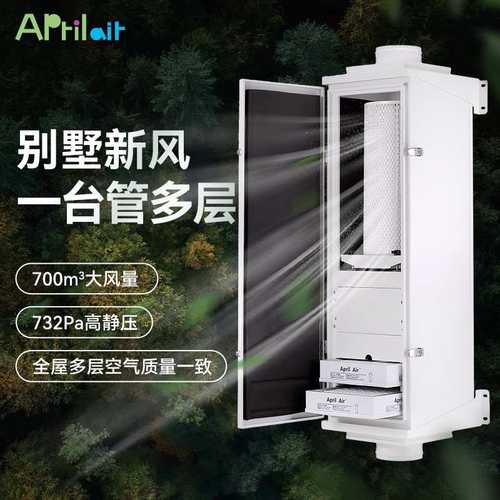 Aprilair后装新风系统家用户外壁挂通风除甲醛防尘霾全屋换气净化