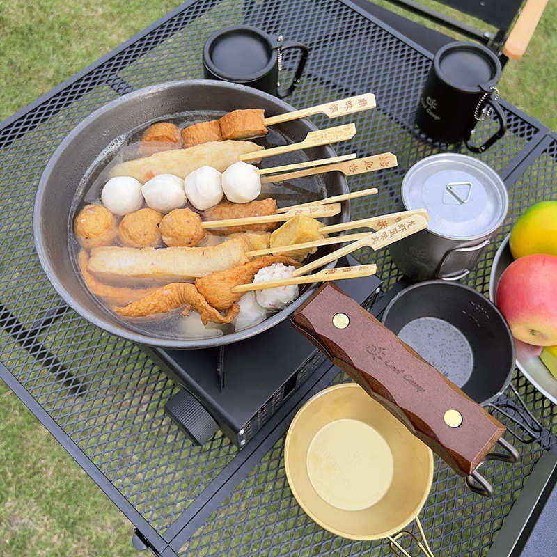 COOLCAMP户外露营超大雪拉碗 304不锈钢雪拉杯锅木柄野营锅具厨具,户外/登山/野营/旅行用品,套锅/户外炊具,淘宝优惠券,粉丝福利购,淘宝优惠卷