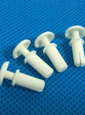 M6尼龙铆钉保塑料铆钉R型钉料子母扣铆PC板间隔柱塑94559环卡扣