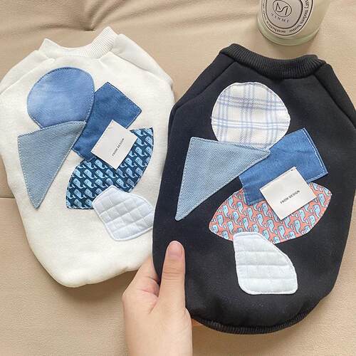 做个时髦精！小狗衣服秋冬款居家服宠物秋装泰迪雪纳瑞小奶猫卫衣