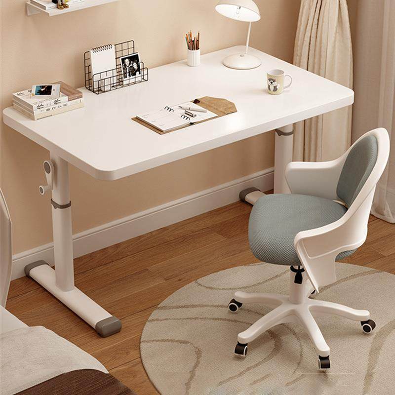 儿童学习桌小学生书桌家用升降写字桌办公桌卧室专用简易实木桌子