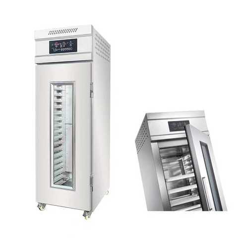 厂家直销伊思焙 醒发箱商用不锈钢18盘全自动蒸笼发醒面机面包馒