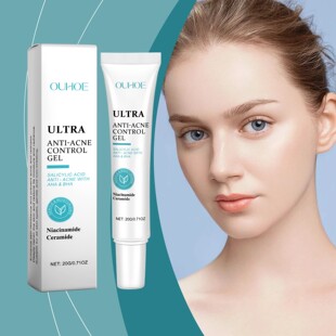 Clearing Acne Niacinamide Gentl Moisturizing Gel and OUHOE