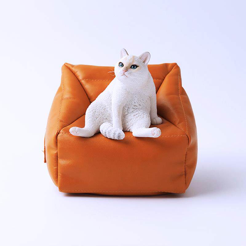 正品J XK懒猫猫3.0模型 仿真橘三花咪手办宠物猫周边生日礼物小摆