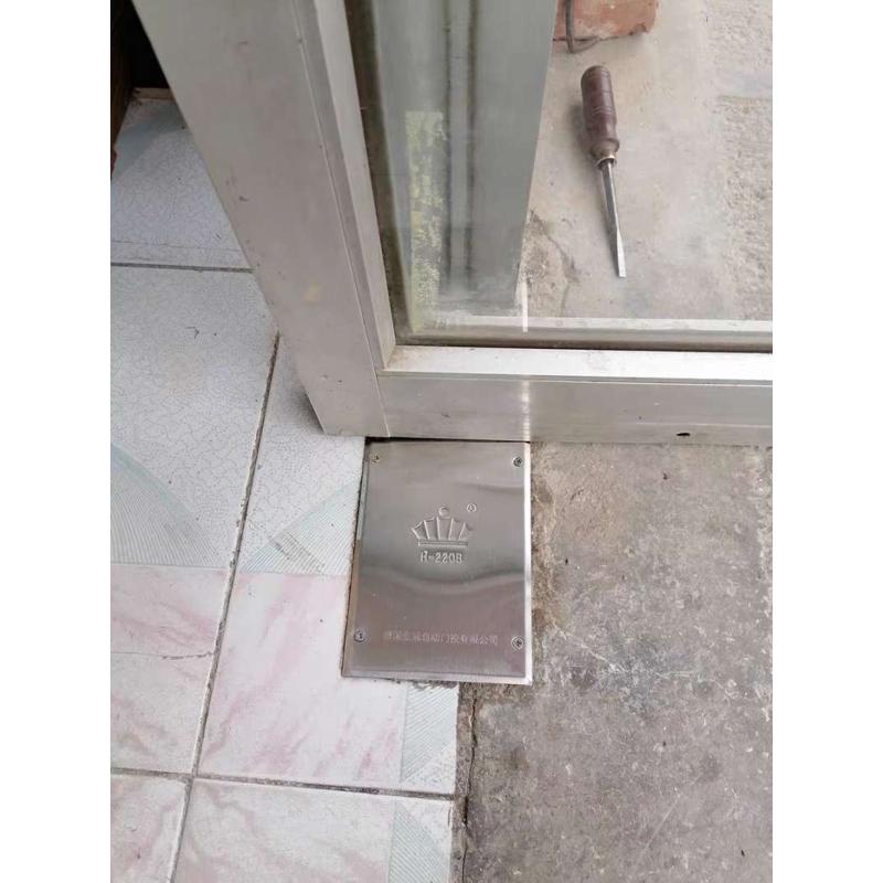 地弹簧通用型铝合金H-220BN818地簧无框地弹璜门配件玻璃门地弹门