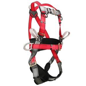 羿科 60816705+60816733 带护腰安全带+双头缓冲带 套装 PN32+PN3