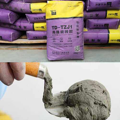 专用胶粘结力瓷砖覆防空胶易背强鼓贴瓷砖胶高强