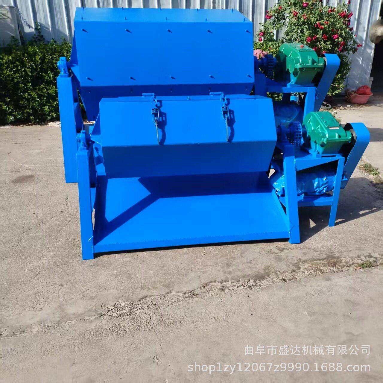 六角小型自动化砸铁机全自动六角滚筒除锈机工业球磨机现货