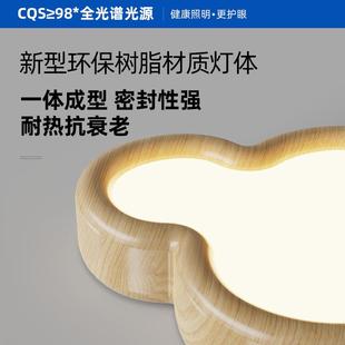 全光谱卧室房灯护儿童房间具灯529现代简约奶油风创意云朵书吸顶