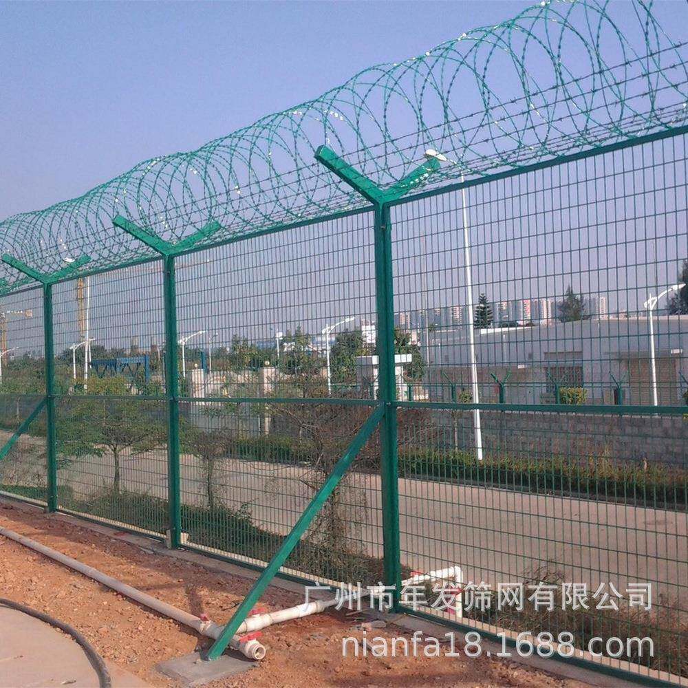 机场安全防护围栏Y型柱子防御性强护栏广州工厂生产直销