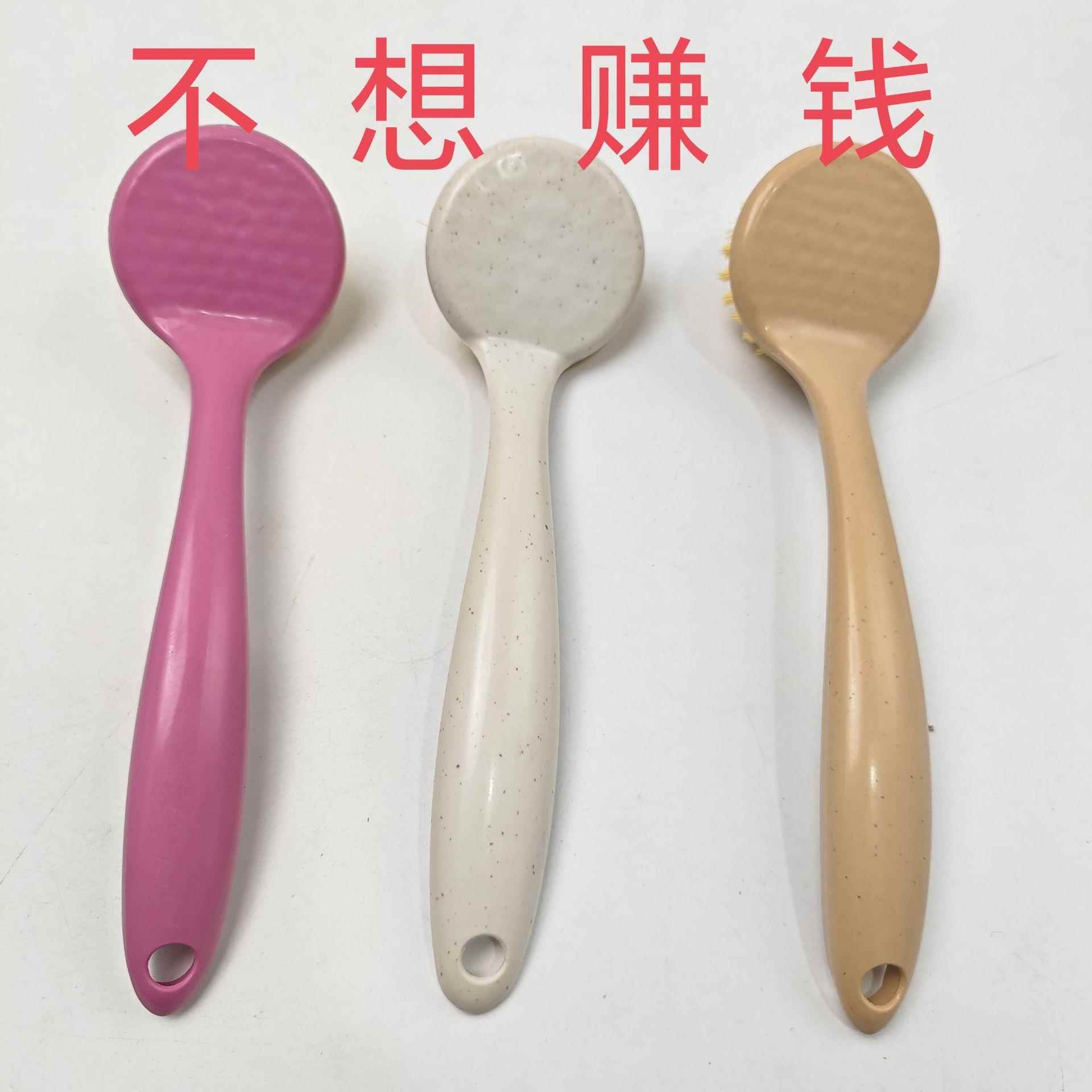 塑料不粘锅钢丝球pet清洁球带手柄锅刷可拆洗pet厨房清洁球/刷