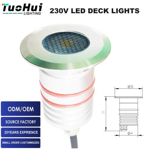 Ground Light 230V LED埋地灯不锈钢庭院灯广场花园装饰灯墙脚灯
