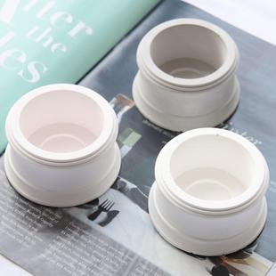 美沐儿 水晶圆球底座硅胶模具 滴胶圆形底座 香薰石膏圆杯模具