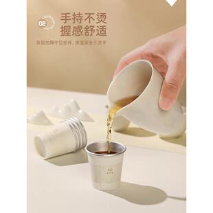一次性功夫茶杯铝箔小号纸杯子定制款logo加厚家用商用试饮杯整箱