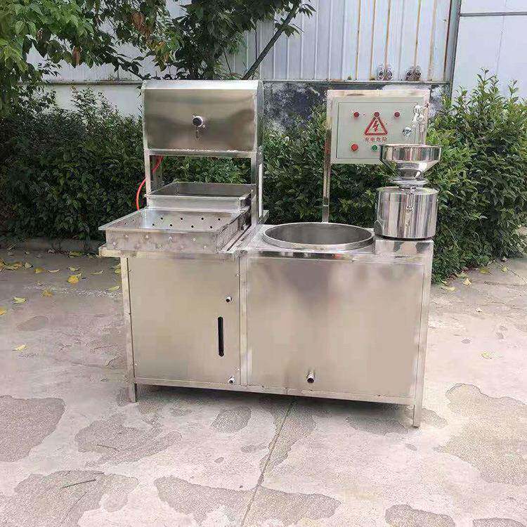自动压榨豆腐机厂家厚薄均可生产豆腐机型号齐全好操作