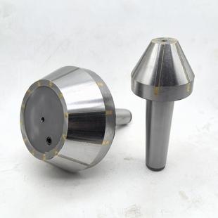 外圆磨床莫氏锥柄MT4号镶钨钢合金条伞形蘑菇头固定伞型顶针