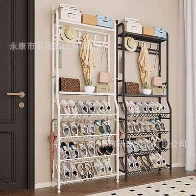 鞋鞋架子简入户家易用多层窄小门后玄关柜省空间宿舍IXA收纳置口