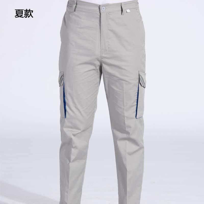 高档新一汽大众工作服长裤子4店工机装裤售后修车间男s劳保服裤子