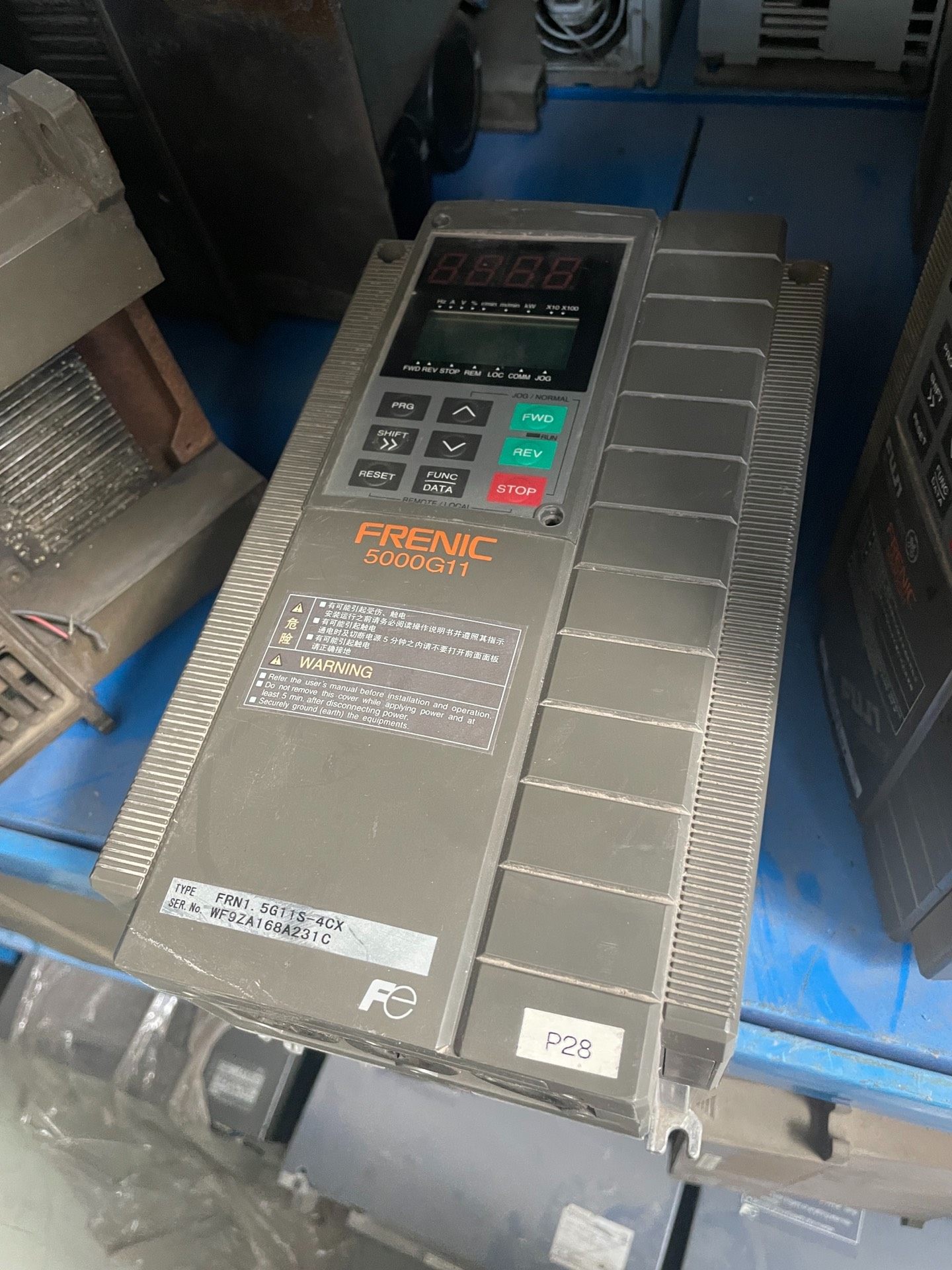 富士变频器FRN1.5G11S-4CX 现货成色漂亮 FRN