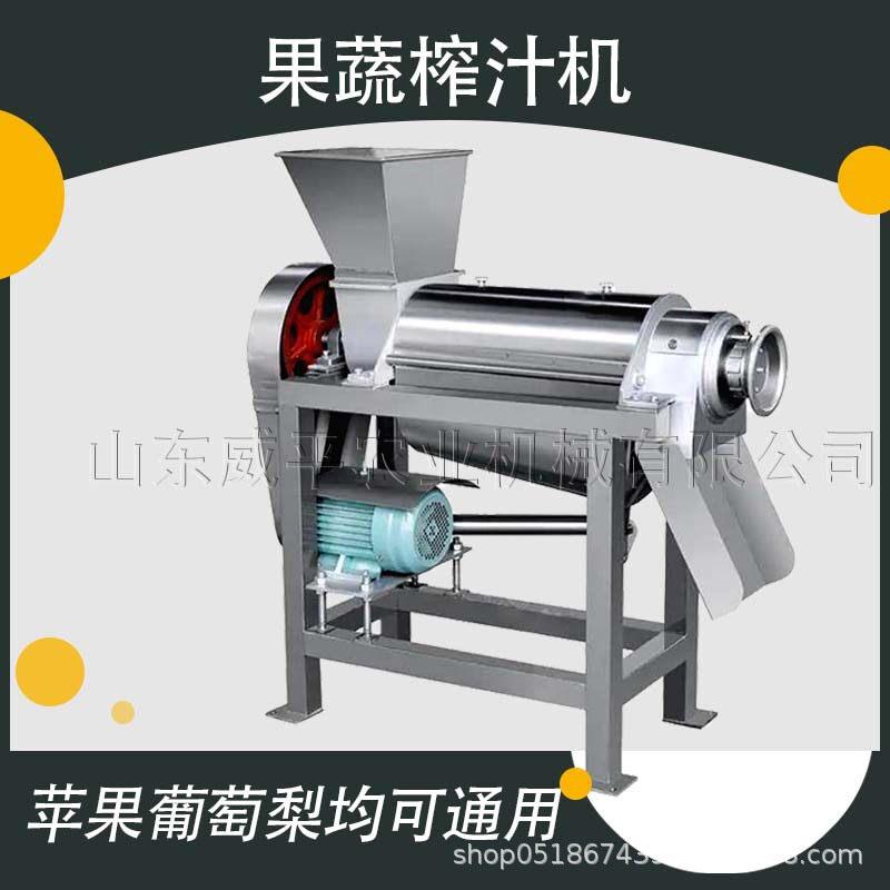 生姜榨汁机大型榨汁机械出汁率工业破碎苹果葡萄梨