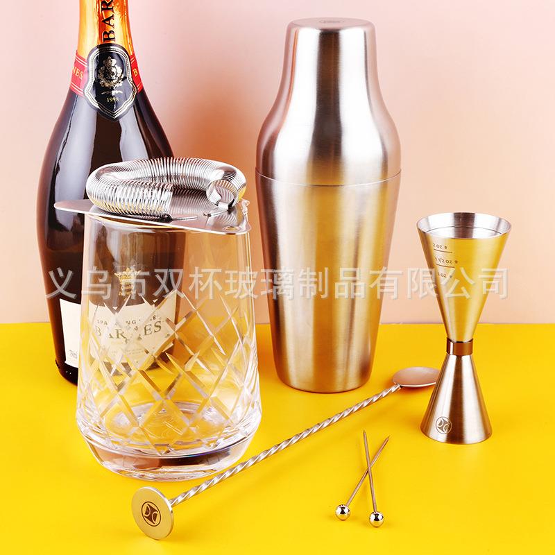 304不锈钢雪克杯调酒杯鸡尾酒调酒器套装酒吧工具酒具调酒师套装