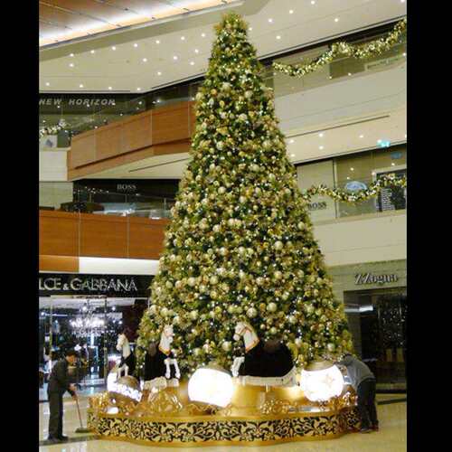 户外商用编程大型圣诞树装饰树形发光幻彩聖誕樹christmas tree