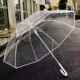 高档i抗utong可2 3人使用Q风铝中棒加大115m伞面透明雨伞长柄透明