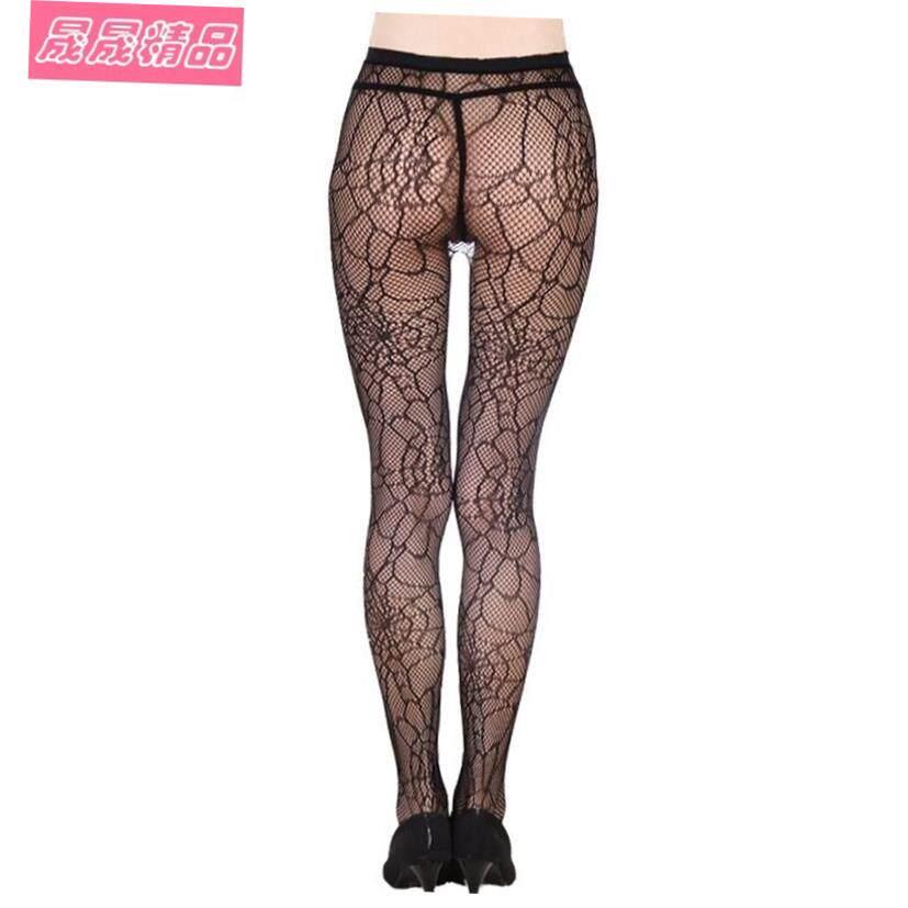 Transparent fishnet stockings pantyhose