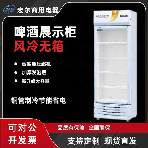 啤酒柜饮料冷藏柜立式商用双门冰箱超市保鲜柜展示柜