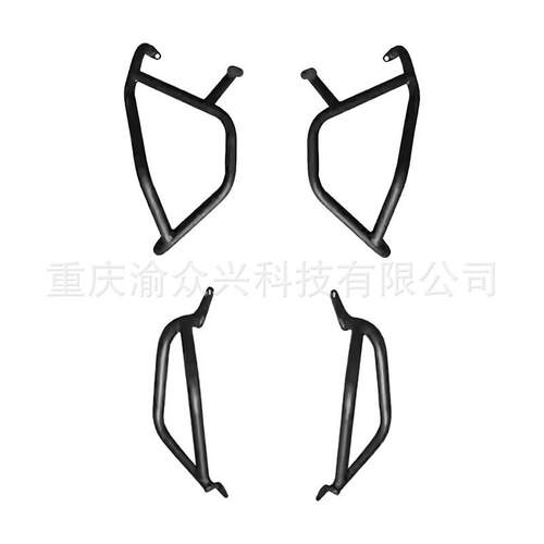 适用春风450MT保险杠防撞防摔护杠摩托车前护杠竞技护杠改装配件