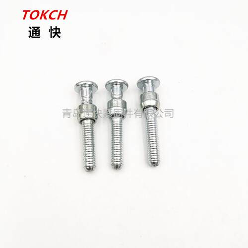风机环槽铆钉 达克罗哈克钉 热镀锌虎克钉 汽车集装箱环槽铆钉