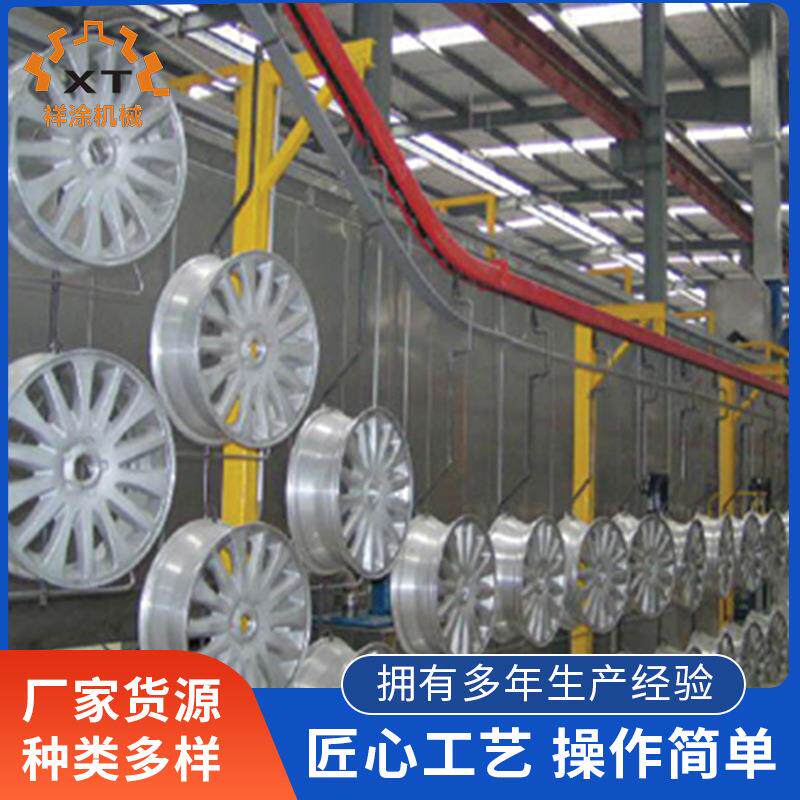 家具悬挂、全自动悬挂链喷漆线悬挂链喷漆线生产制造工艺厂家