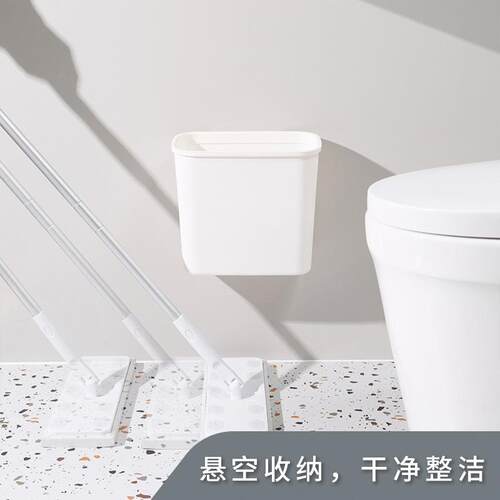 免打孔壁挂垃圾桶 家用厨房垃圾挂式悬空收纳 7084