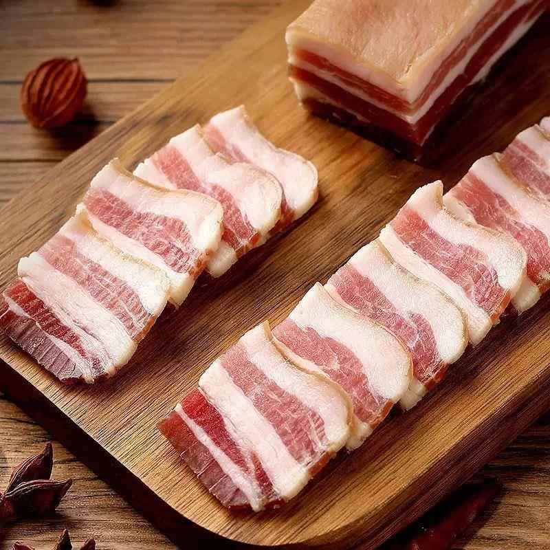 江西农家手工特制土猪腊肉咸肉日晒风干五花肉非四川烟熏 腊肉1斤