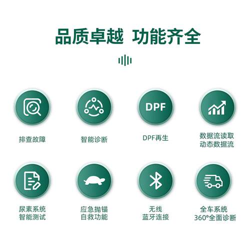正品卡修精灵二代柴故障油车检测车仪货故障诊断仪DPF再生后处理