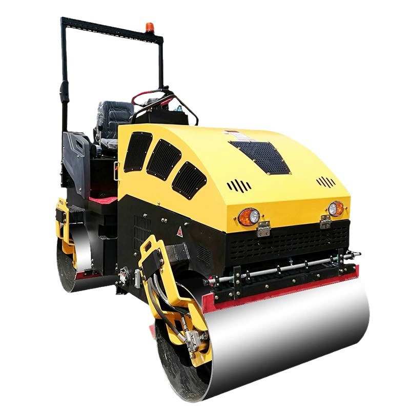 小型压路机手扶式震动3吨1吨单双轮振动碾沥青柴油草坪微型压实机