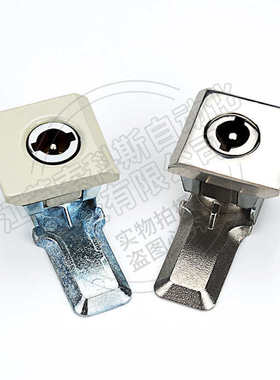 304不锈钢文件柜开关柜门圆柱锁 信报箱威图柜门方头船用锁MS813