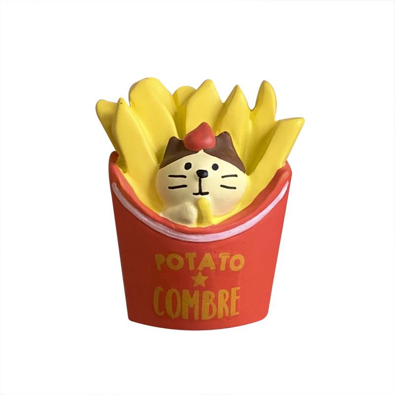 H-store创意立体zakka日杂可爱猫咪冰箱贴磁贴结婚磁吸装饰洞洞板